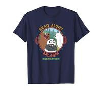 Cartoon Network We Bare Bears Bear Alert T-Shirt, Men, Navy Blue, XX-Large