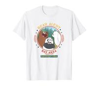 Cartoon Network We Bare Bears Bear Alert T-Shirt, Men, White, 5X-Large