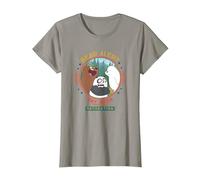Cartoon Network We Bare Bears Bear Alert T-Shirt, Women, Slate Grey, 3X-Large