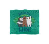Cartoon Network We Bare Bears Bears Win Silky Touch Super Soft Throw Blanket 152 X 127 cm in White Cartoon Network White 152 X 127 cm