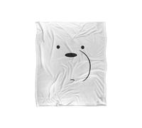 Cartoon Network We Bare Bears Ice Bear Silky Touch Super Soft Throw Blanket 152 X 127 cm in White Cartoon Network White 152 X 127 cm