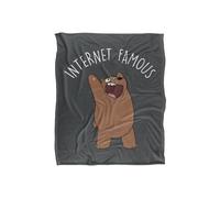 Cartoon Network We Bare Bears Internet Famous Silky Touch Super Soft Throw Blanket 152 X 127 cm in White Cartoon Network White 152 X 127 cm