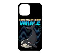 Cartoon North Atlantic Right Whale Sea Animal Cute Whales Case for iPhone 12 Pro Max