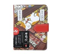 Cartoon Notepad, Cat Sketchbook Notebook, 6x8 Inches Travel with Magnetic Feature, Stationery Notebook for Adorable Design, Japanese Paper Handbook, School Supplies for Students and Cat Lovers