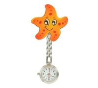 Cartoon Nurse Clip Watch Movement Nurse Hanging Watch Lovely Doctor Clip Suitable for Healthcare Workers Light Weight Timepiece