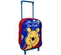 CARTOON Nursery Backpack with Trolley School Bag with Extendable Handle for Children, Winnie The Pooh, 28x22x10 cm
