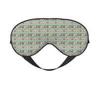 Cartoon Owls Cute Print Soft Eye Mask Beneficial Block Light Nap Night Use Travel Camping Meditation Yoga