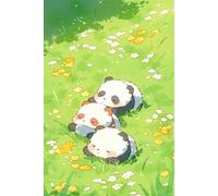 Cartoon Panda 150 Piece Jigsaw Puzzle for Adults, Creativity, Challenging and Difficult Puzzle, Brain Teaser Puzzles for Adults 150 Pieces for The Whole for Women, Men