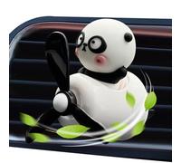 Cartoon Panda Car Air Perfume - Propeller Spin Clip Fragrance Diffuser, Pretty Dash Dashboard Decoration | Accessory for Shorts, Passengers, Restals, Lounge, Techer