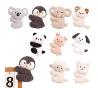 Cartoon Panda Curtain Holdbacks,Emotional Healing On Demand,Lifelike Stuffed Animal, Ultra-Soft Plush, Cute Curtain Tiebacks for Home Office Bedroom Living Room Window Treatment Decor