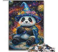 Cartoon Panda Wizard 2000 Pieces Jigsaw Puzzle for Adults& Teens, Pattern Assembly Fun at Home Activities, Birthday Present,Travel Gifts (70x100cm)