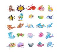 Cartoon Paper Puzzle, Interactive 3D Learning Toy, Fun Engaging Puzzle Pieces, Early Education Puzzles Pack, Preschool Birthday Present, Suitable for Kids Students Classroom Homeschool Travel Home