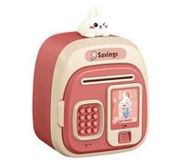 Cartoon Password Money Box - Digital Kids Safe, Cute Coin Bank | Electronic Piggy Bank with Code Lock, Auto Cash Slot, Sound Effects for Boys and Girls, Fun Savings Toy for Learning and Gifting