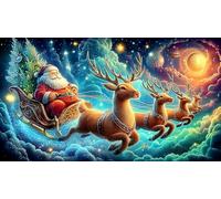 cartoon-pattern 1000Pc Jigsaw Puzzle Old Kids Birthday Presents Classic Educational Games 38x52cm/1000pcs