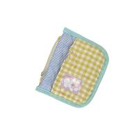 Cartoon Pattern Coin Purse for Women Girls Multifunctional Card Holder Organizers Practical Cloth Travel Essential Practical Polyester Ticket Wallet
