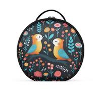 Cartoon Pattern Cute Otters Creative Makeup Bags Cosmetic Bag Toiletry Case Organizer with Adjustable Divider Artist Storage Bag for Women Girls