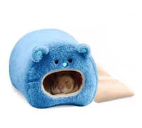 Cartoon Pattern Hamster & Small Pet Animal House Cage Accessories Hideout Cotton Nest for Autumn Winter Pet Keeping Warm Guinea Pig Rats (I)