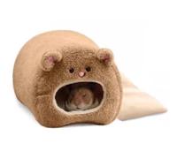 Cartoon Pattern Hamster & Small Pet Animal House Cage Accessories Hideout Cotton Nest for Autumn Winter Pet Keeping Warm Guinea Pig Rats (H)