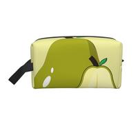 Cartoon pear Multifunctional Travel Toiletry Bag Daily and Fitness Storage Bag for Cosmetics Stationery and More