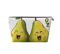 Cartoon Pears Printed Travel Toiletry Bag - Handbag Organizer, Purse Organiser Insert Handbag,Inner Storage Bag in Bag with Zipper Bag