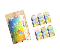 Cartoon Pencil Eraser Set 30 Piece Erasers in Clear Storage Box Children's Reward for Schoolwork, Note Taking, Classroom Desk Supply Homework Erasers Study Desk Supplies Correction Blocks Classroom