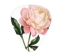 Cartoon Peony Guitar Plectrums 12 Pieces For Ukulele Bass Instrument Accessories