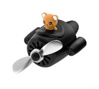 Cartoon Pet Aromatherapy Fan for Cars A Fun Addition to Your Driving Routine (B)