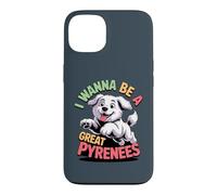 Cartoon Pet Dog Breed LGD PYR I wanna be a Great Pyrenees Case for iPhone 13