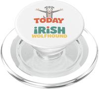 Cartoon Pet Dog Breed Today I feel like an Irish Wolfhound PopSockets PopGrip for MagSafe