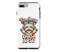 Cartoon Pet Pup Toy Dog Breed Today I feel like a Lhasa Apso Case for iPhone 7 Plus/8 Plus