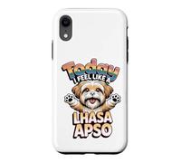Cartoon Pet Pup Toy Dog Breed Today I feel like a Lhasa Apso Case for iPhone XR