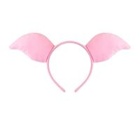 Cartoon Pig Ear Headband Soft Sponge Animal Ears for Halloween Costumes & Cosplay Adjustable Party Headwear Fun Festive Accessories (B)