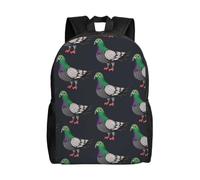 Cartoon Pigeon Backpack For College High School,15.6-Inch Laptop,Bags Daypack,Oxford Cloth Bag For Work, Business, Travel, Sports