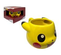 CARTOON Pikachu Ceramic Mug, Large Mug, 500 ml, Three-dimensional Character, Boxed