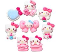 Cartoon Plants Flowers Food Shoe Charms for Croc Clogs Sandals, Cute Resin Shoe Decorations, F, S
