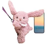 Cartoon Plush Backpack - Animal School Bag, Multipurpose Soft Satchel with Lightweight Design, Durable, Fun Accessory with Spacious Compartments for Wallet Keys Cell Phone Toys Travel