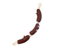 Cartoon Plush Chew Toy for Dentals Care and Interactively Play Lovely Cartoon Durability Plush Materials (A)