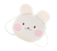 Cartoon Plush Coin Purse Wallet Crossbody Shoulder Bag Lovely Coin Pouches with Zippers Minis Handbag Change Purse Cartoon Coin with Zippers