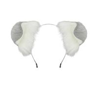 Cartoon Plush Dog Ears Headbands For Costume Halloween Festivals Roleplay Soft Hairband Costume Parties Accessories Cosplayer Animal Ear Headbands