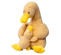 Cartoon Plush Duck Set - Duckling Soft Toy Pair, Parent Child Animal plushis | Duck Decorative Pillows Huggable Stuffed, Cartoon Ducks for Toddler Nursery Playroom Bedtime Comfort