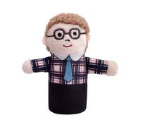 Cartoon Plush Finger Puppet - Finger Toy for Kids | Set of Soft Puppets with Safe Materials, Fun and Educational Design, Ideal for Christmas, Birthday, New Year, Children’s Day, Easter, 4x3x9cm