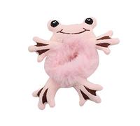 Cartoon Plush Hair Bands Elastic Hair Accessories with Yellow Scrunchies Little Rabbit X1G9 Animal Duck Panda Cow Designs Toy