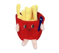 Cartoon Plush Hamburger Chain Purse Pendant Backpack Pendant Stuffed Doll Key Ring Decoration
