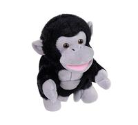 Cartoon Plush Hand Puppet Soft Stuffed Animals Toy with Flexible Jaw Educational Role Play Animal