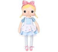 Cartoon Plush Princess - Gentle Textile Storybook Figurine, Kawaii Imaginative Cuddle Buddy, Fantasy Theme Ornament | Heartwarming Gifting Idea For Children Celebration Playroom Interior Arrangem