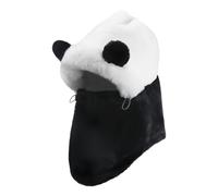 Cartoon Plush Scarf Hat - Funny Animal Ear Hat with Mittens for Adults and Kids, Thick Soft Winter Headwear for Outdoor Travel, Snow, Hiking, Camping, Skiing, and Daily Cold Protection