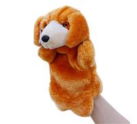 Cartoon Plush Stuffed Animals Hand Puppet, Soft Plush Animal Hand Puppet for Telling Story(dog)