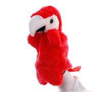 Cartoon Plush Stuffed Animals Hand Puppet, Soft Plush Animal Hand Puppet for Telling Story(parrot)