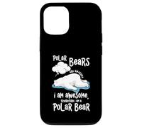 Cartoon Polar Bear Are Awesome I Am A Polar Bear Case for iPhone 12/12 Pro