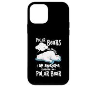 Cartoon Polar Bear Are Awesome I Am A Polar Bear Case for iPhone 12 mini